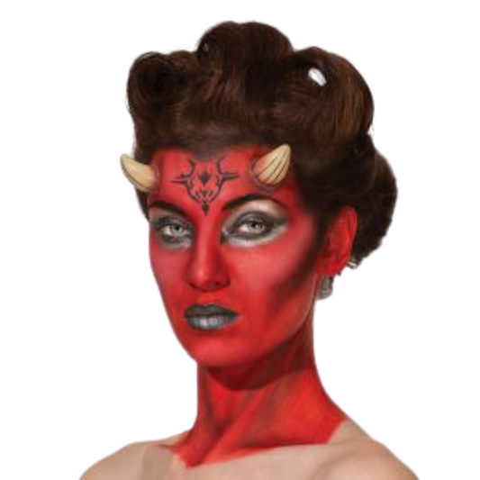red face creme paintThe perfect accessory to complete your costume look, make-up is ideal for Halloween parties, trick or treating, sports spectating, book fun day or international days. The list is endless so why not add some colour to your face.
