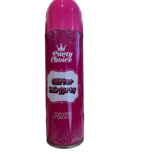 Coloured Hair Spray - Glitter Pink