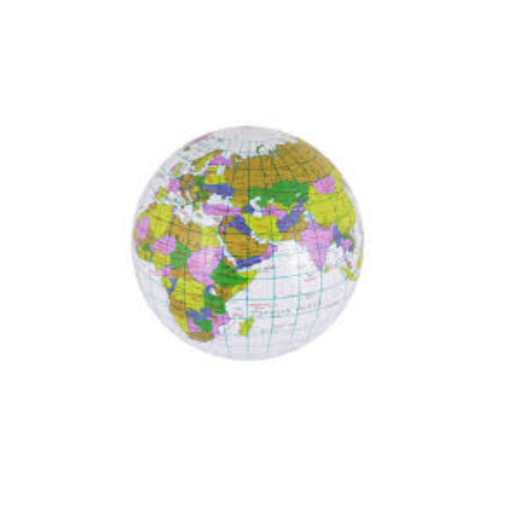 Inflatable globe