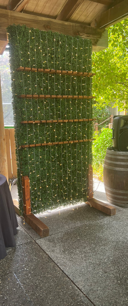 4075-Greenery Wine Wall