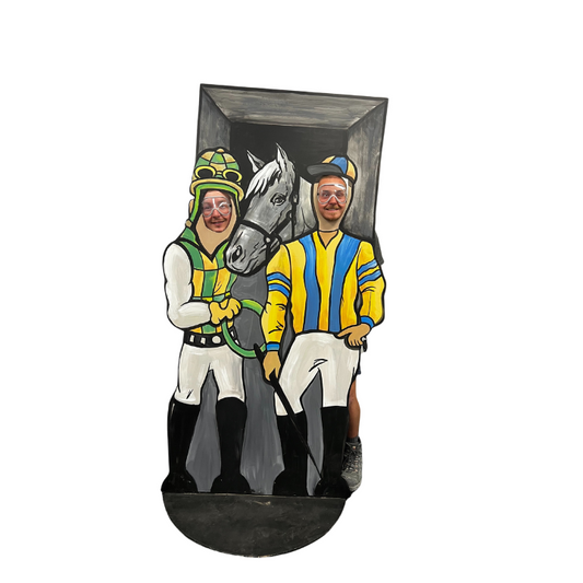 4254-Jockey Photo Frame