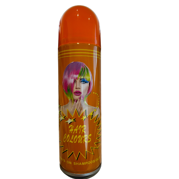 Coloured Hair Spray - Orange