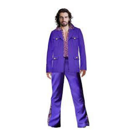 2618-Purple Safari Suit