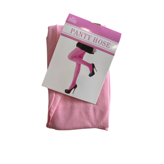 Pink stockings panty hose